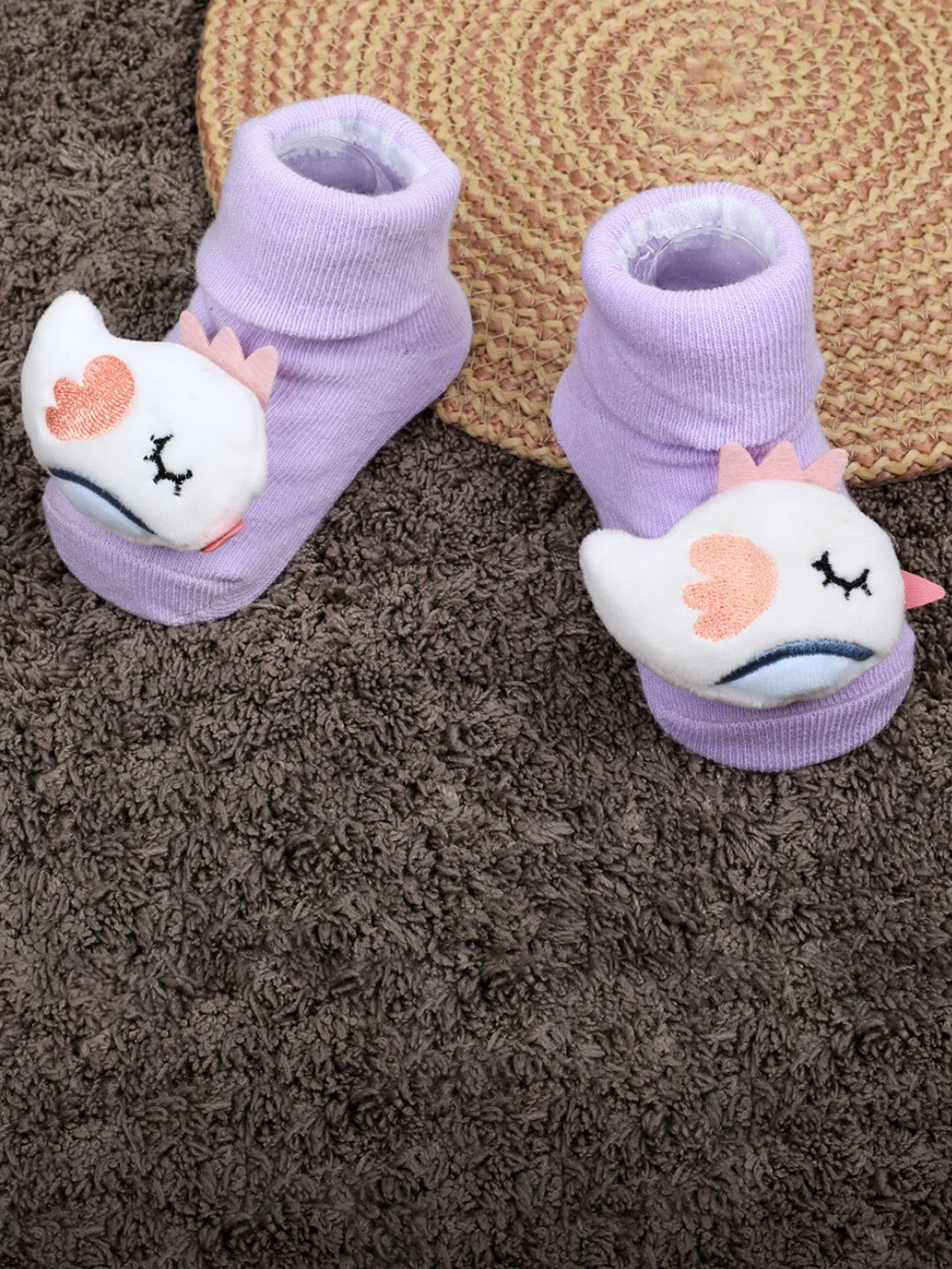 Baby Moo Infants Kids Birds Cotton Socks Booties