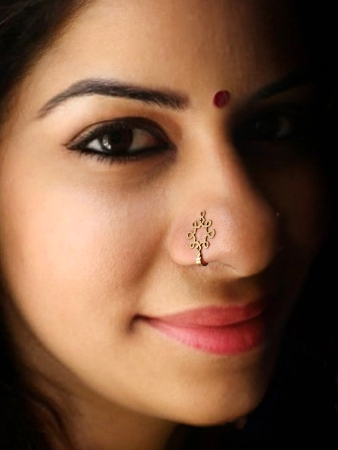 Goldnera Gold-Plated No Piercing Nosepin