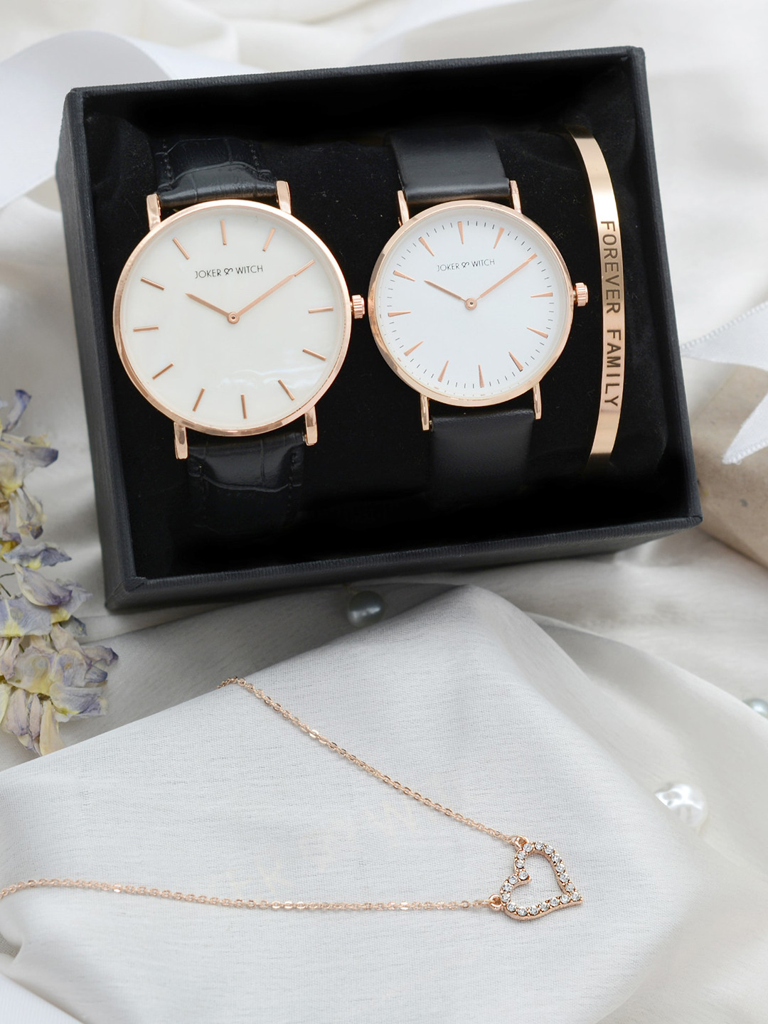 JOKER & WITCH Unisex Renee Watch & Jewellery Gift Set