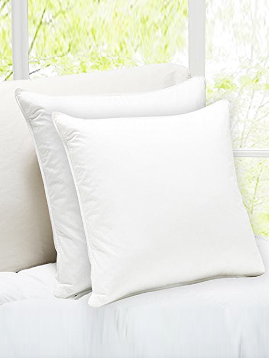 SWHF White 2 Pieces Cotton Cushion Inserts