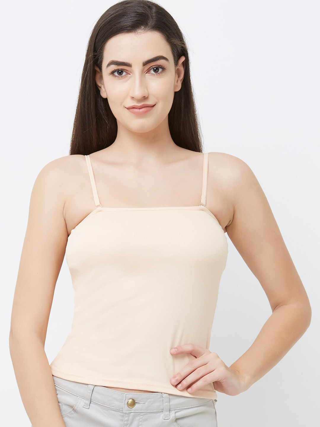NOIRA Lightly Padded Cotton Camisoles