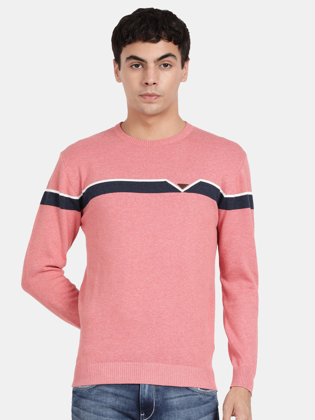 t-base Ribbed Cotton Pullover