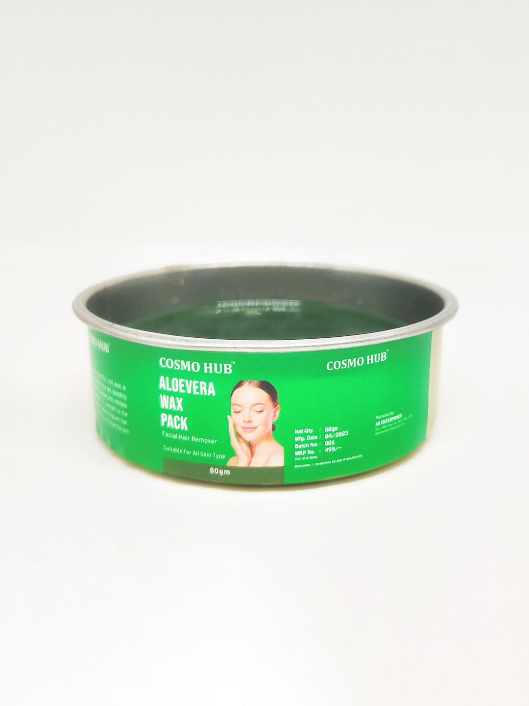 COSMO HUB Professional Aloe Vera Wax Pack Facial Hair Remover - 80g