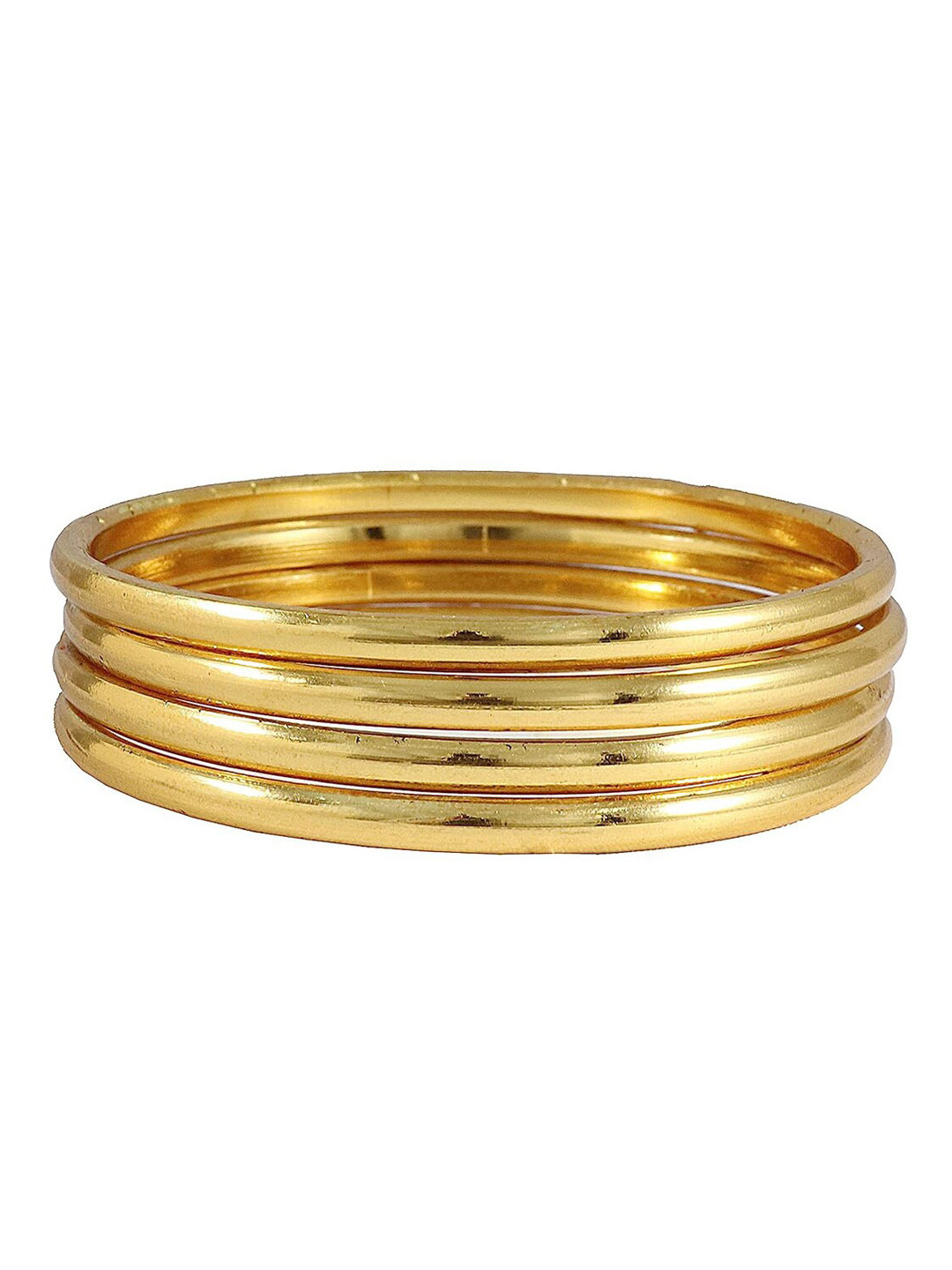 NMII Set Of 4 Glossy Antique Bangles