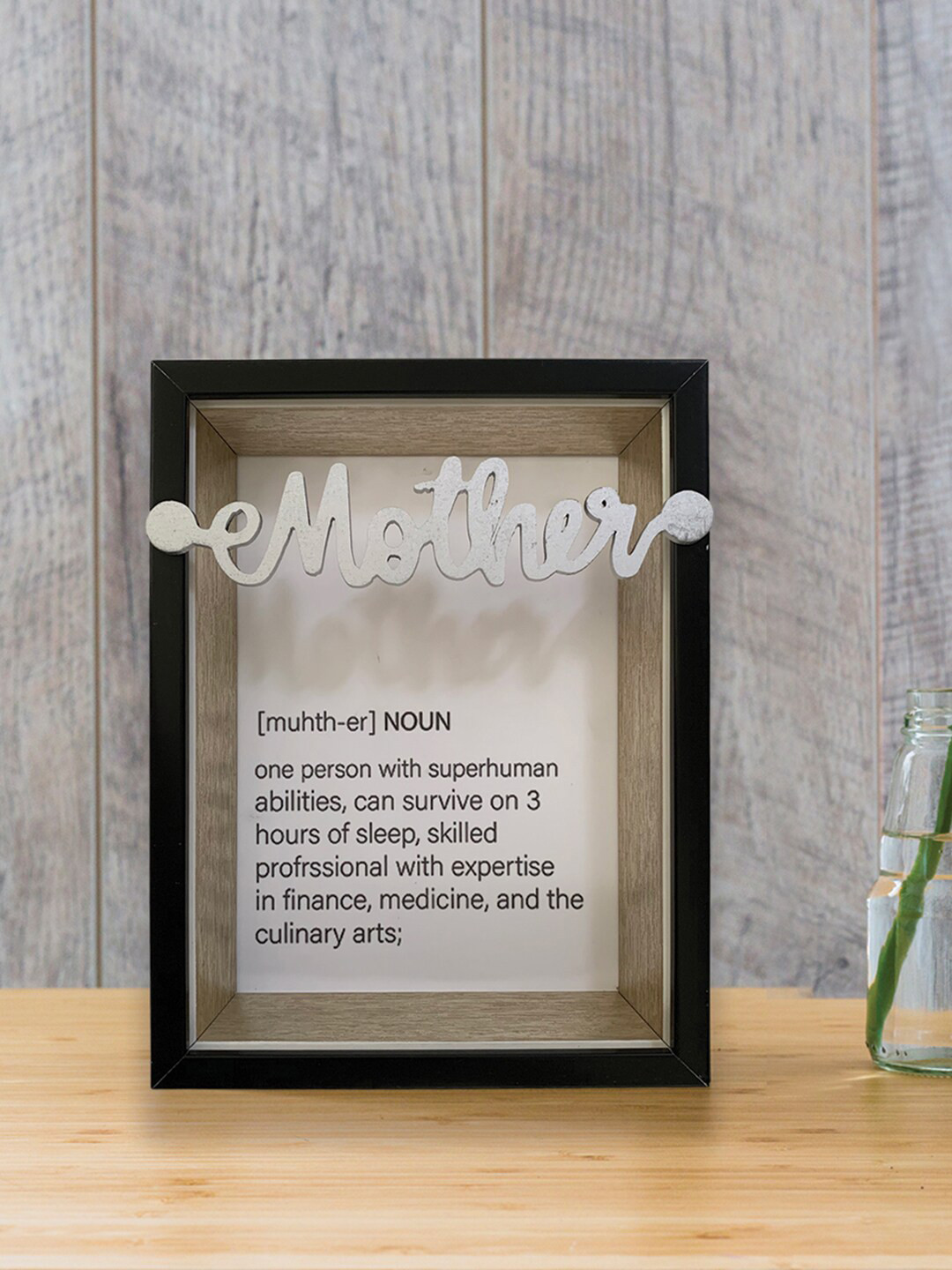 Art Street Black Mother Printed Photo Frames