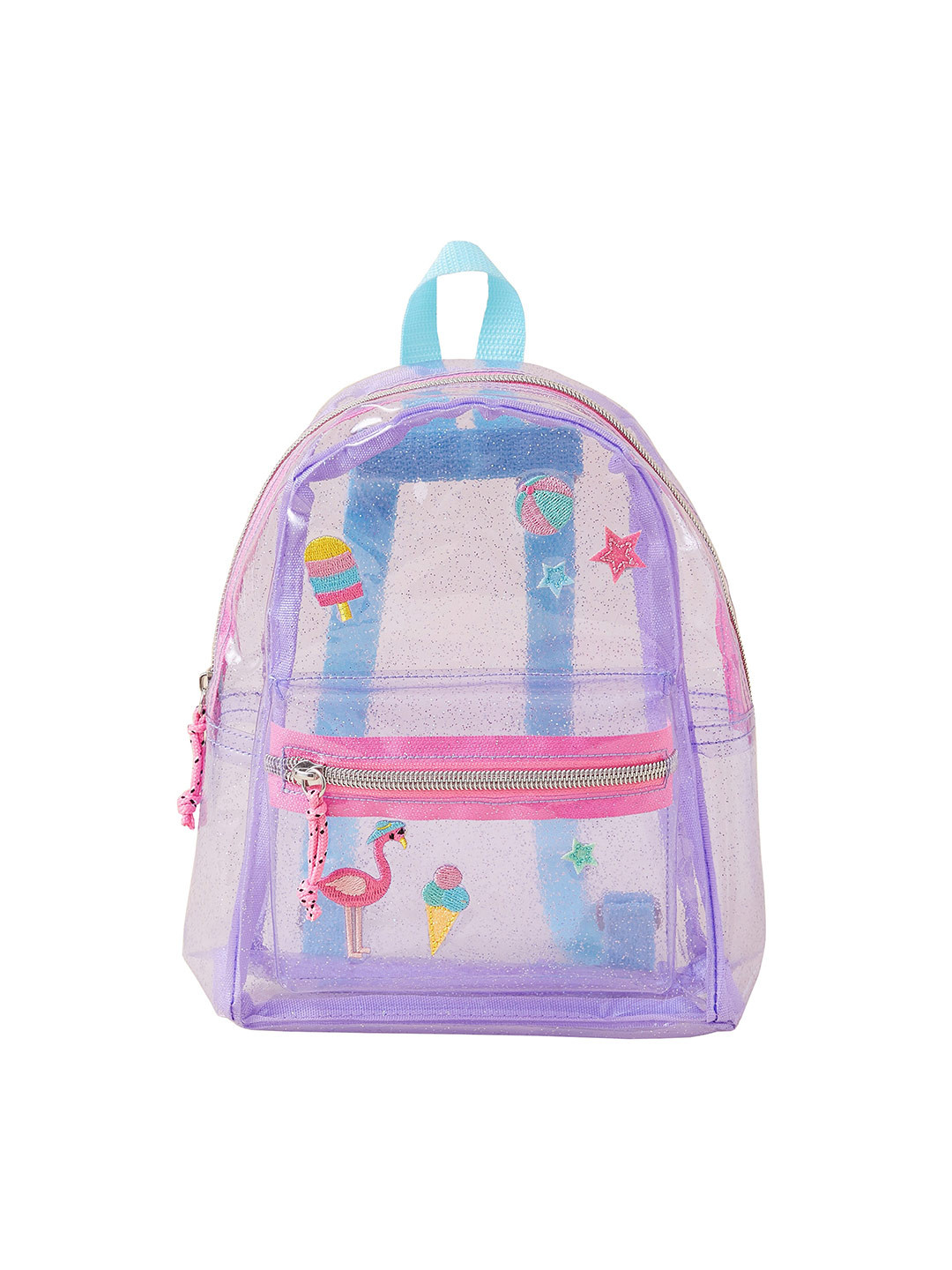 Accessorize London Girls Jelly Badge Backpack