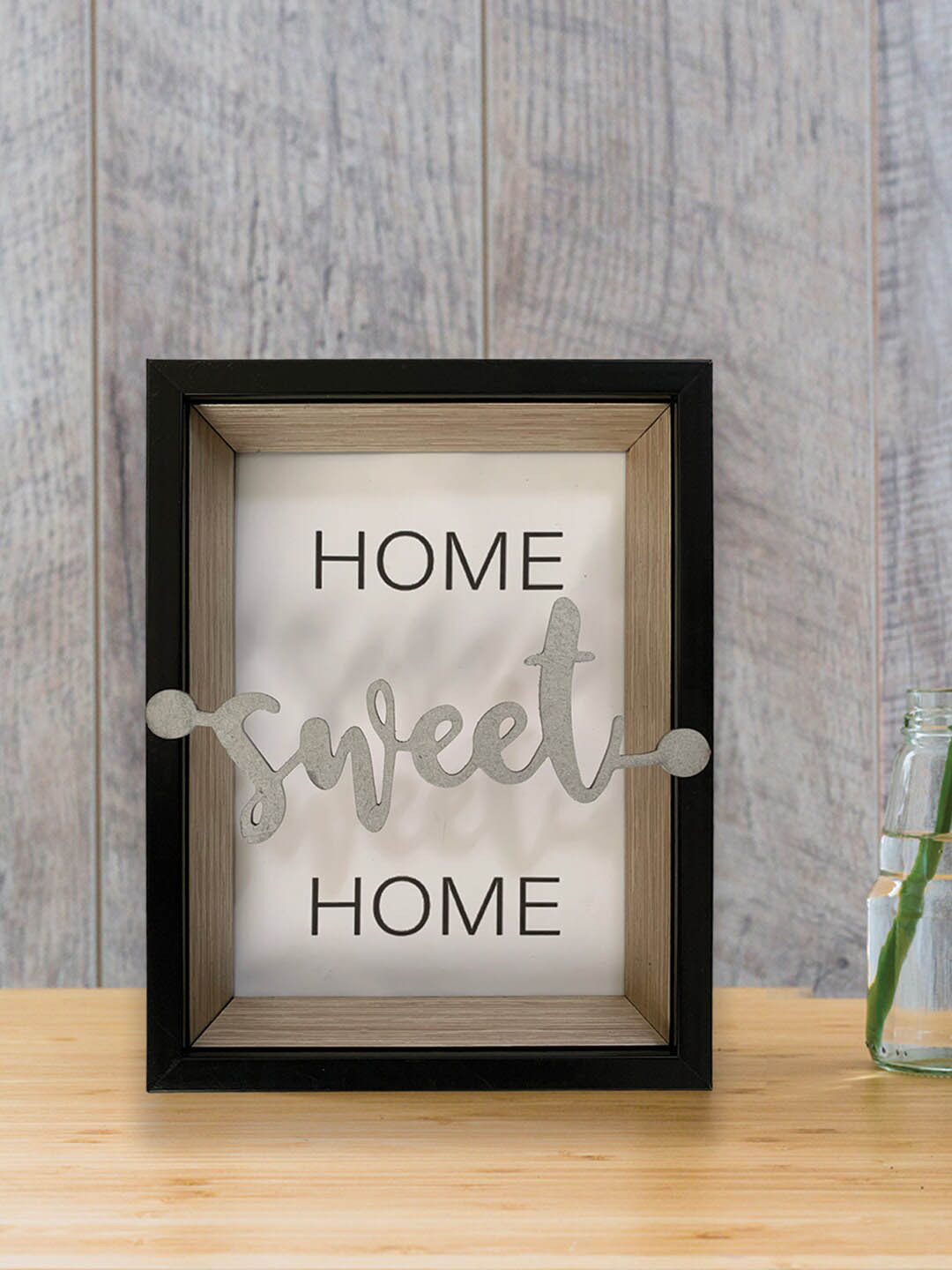 Art Street Black Home Sweet Home Printed Photo Frame