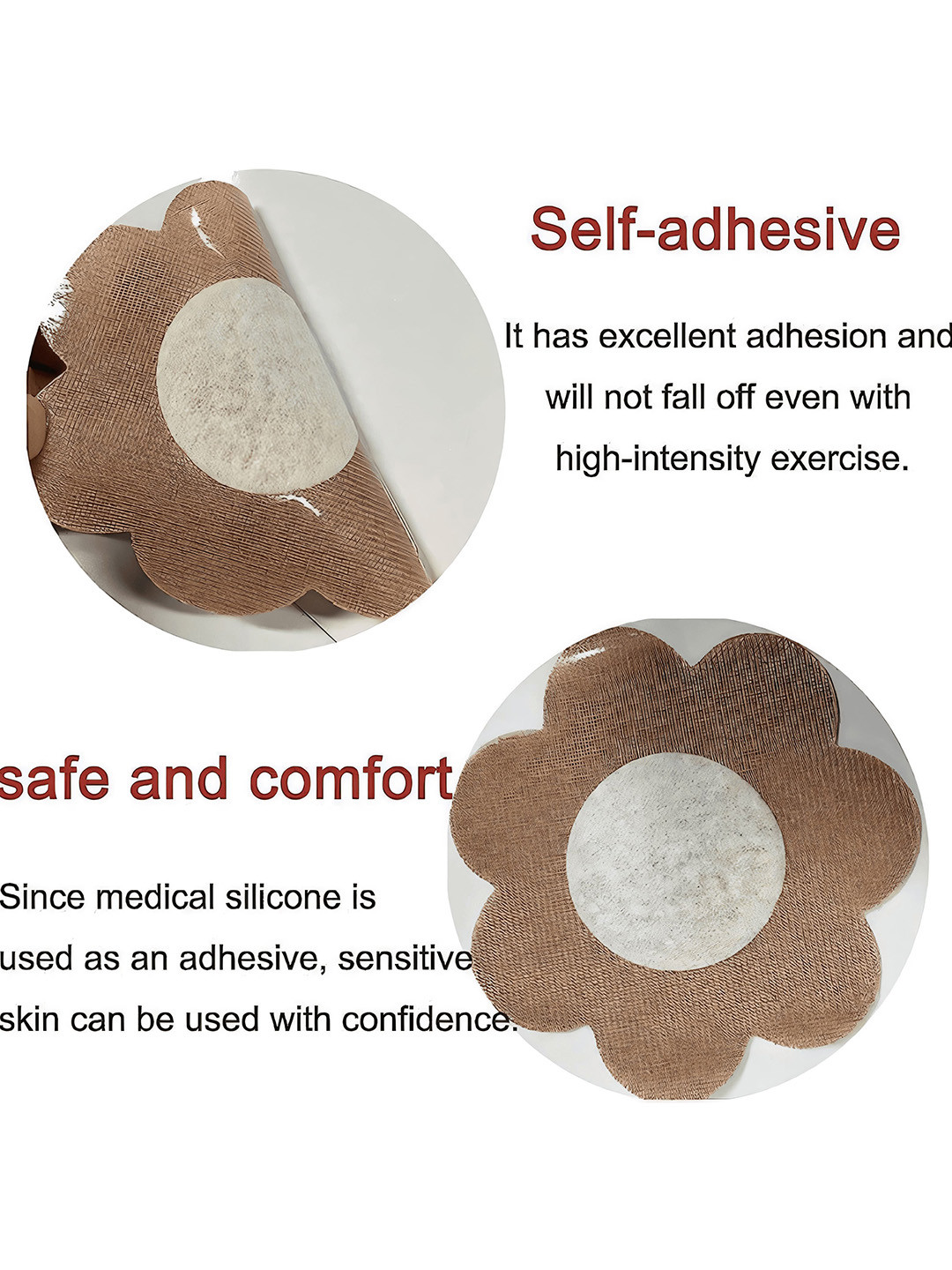 Hill Islands 36 Pieces Sunflower Shaped Nipple Pasties