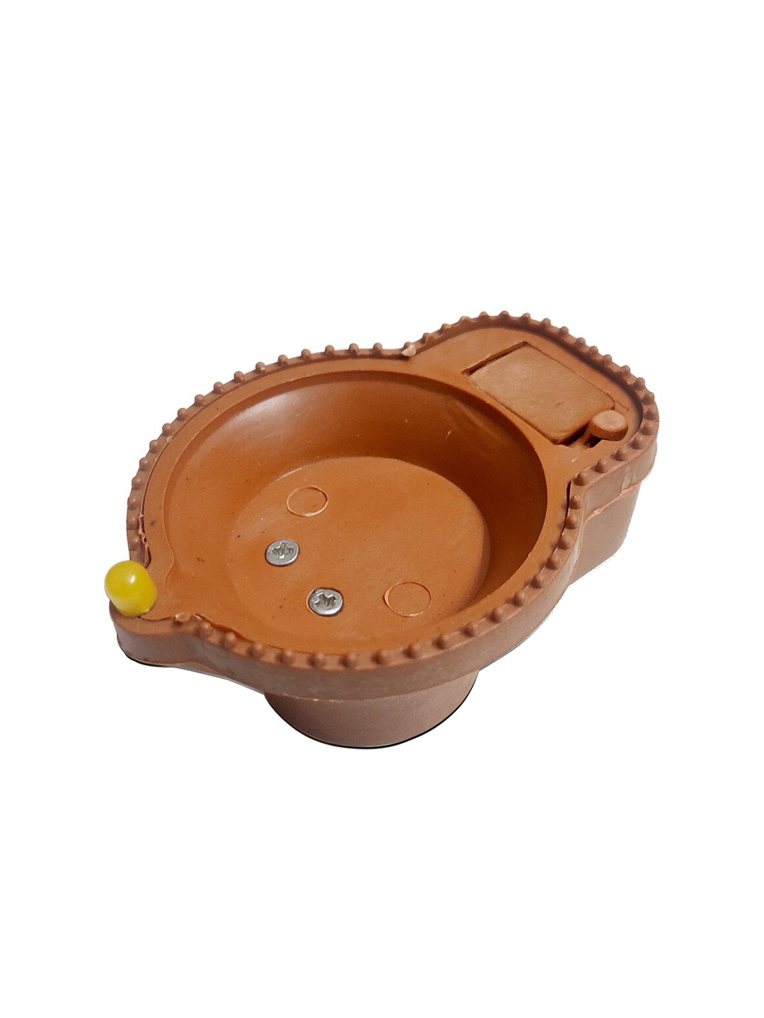 ZURU BUNCH Orange-Coloured 30-Pieces Textured Water LED Diyas