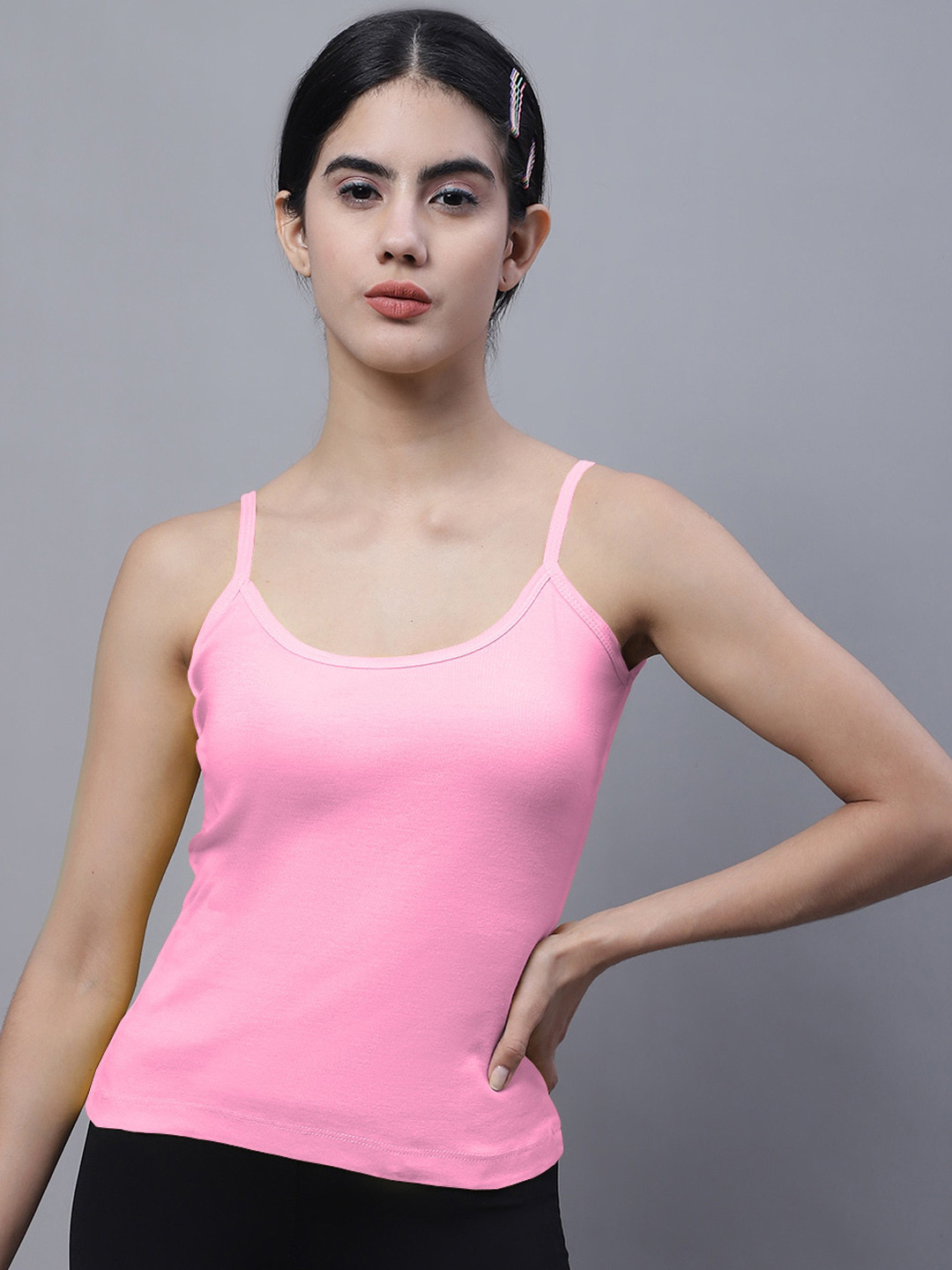 FBAR Ribbed U-Neck High Quality Cotton Camisoles