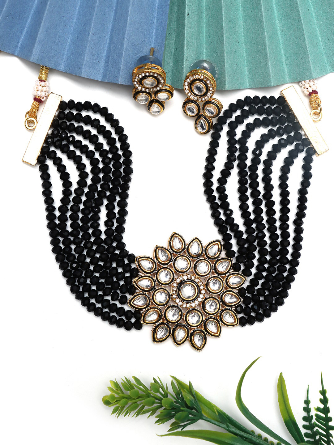 Ozanoo Gold-Plated Jewellery Set