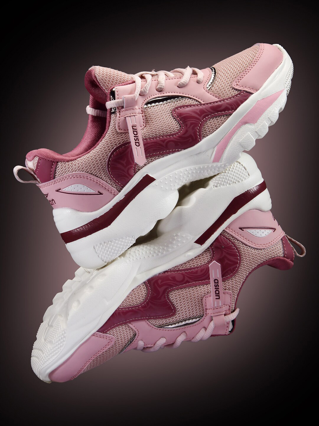 ASIAN Women Superfly-04 Memory Foam Mesh Non-Marking Running Shoes