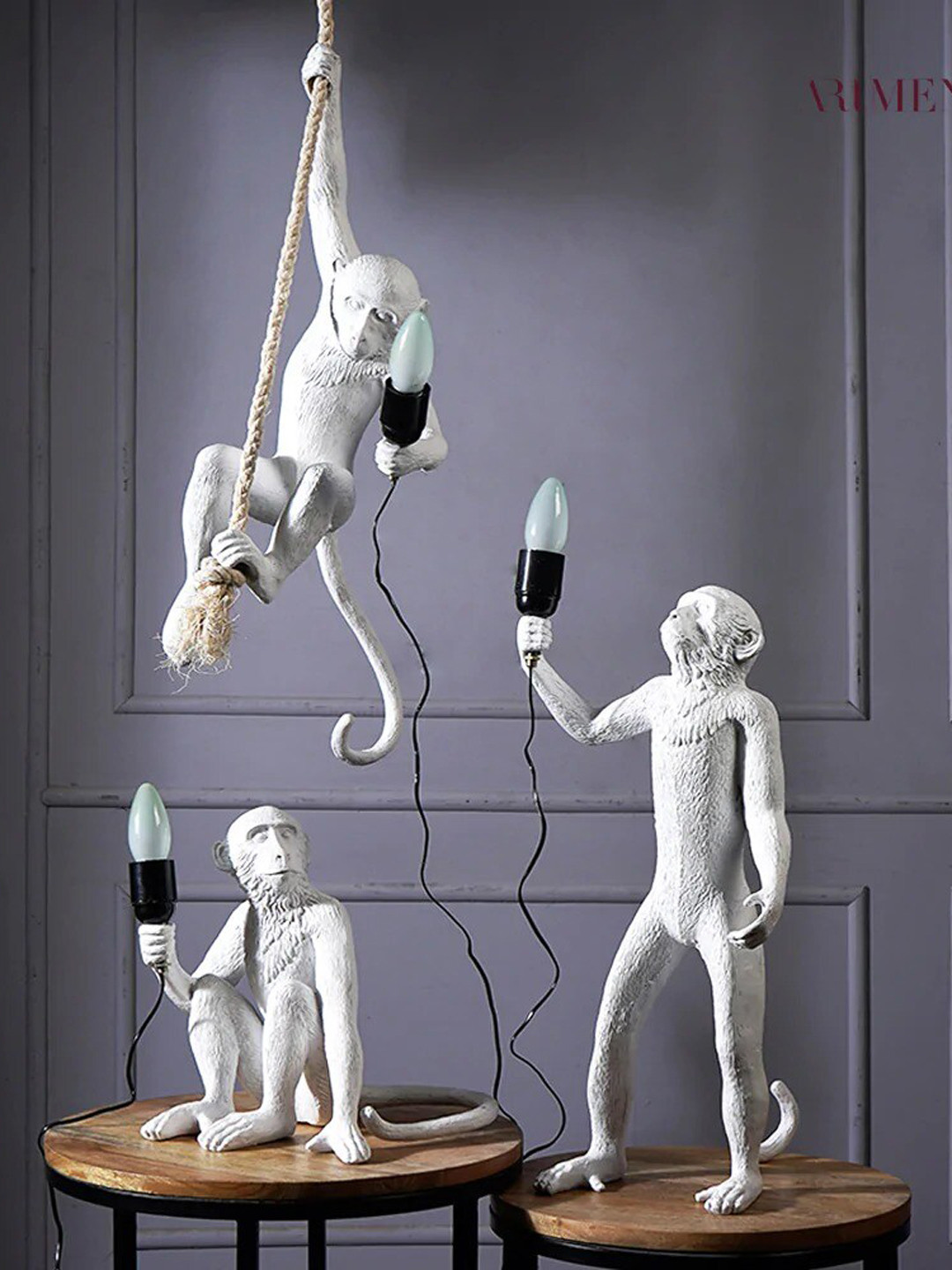 THE ARTMENT Warm White Durable More than 360 LEDs Teardrop String Lights