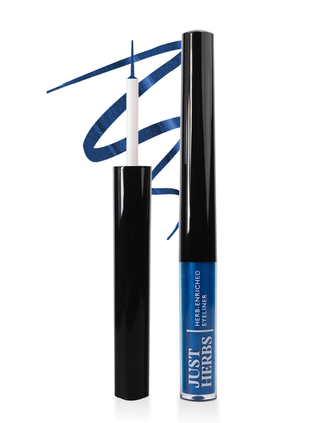 Just Herbs Waterproof Herb-Enriched Liquid Eyeliner 2.5 ml - Midnight Blue