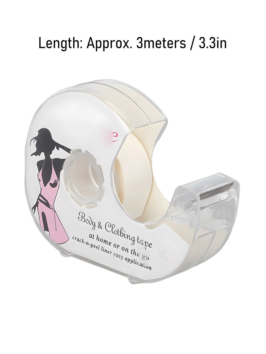 Hill Islands Women Transparent Saviour Tape with Dispenser