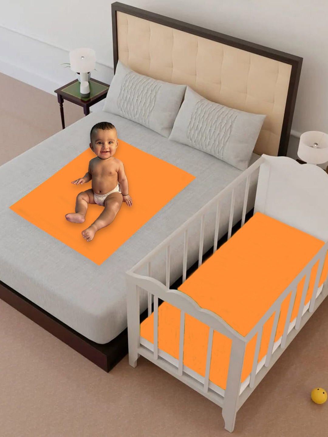 Oyo baby mattress protector top