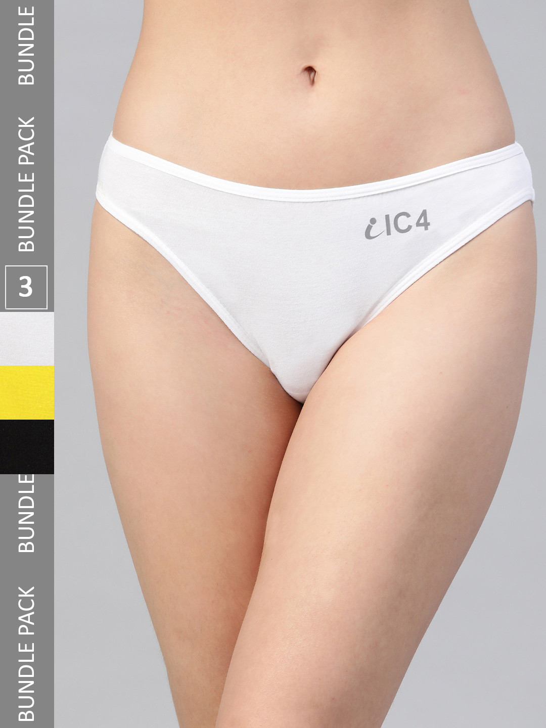 IC4 Women Pack Of 3 Bikini Briefs 0B-W-Y-1001P3