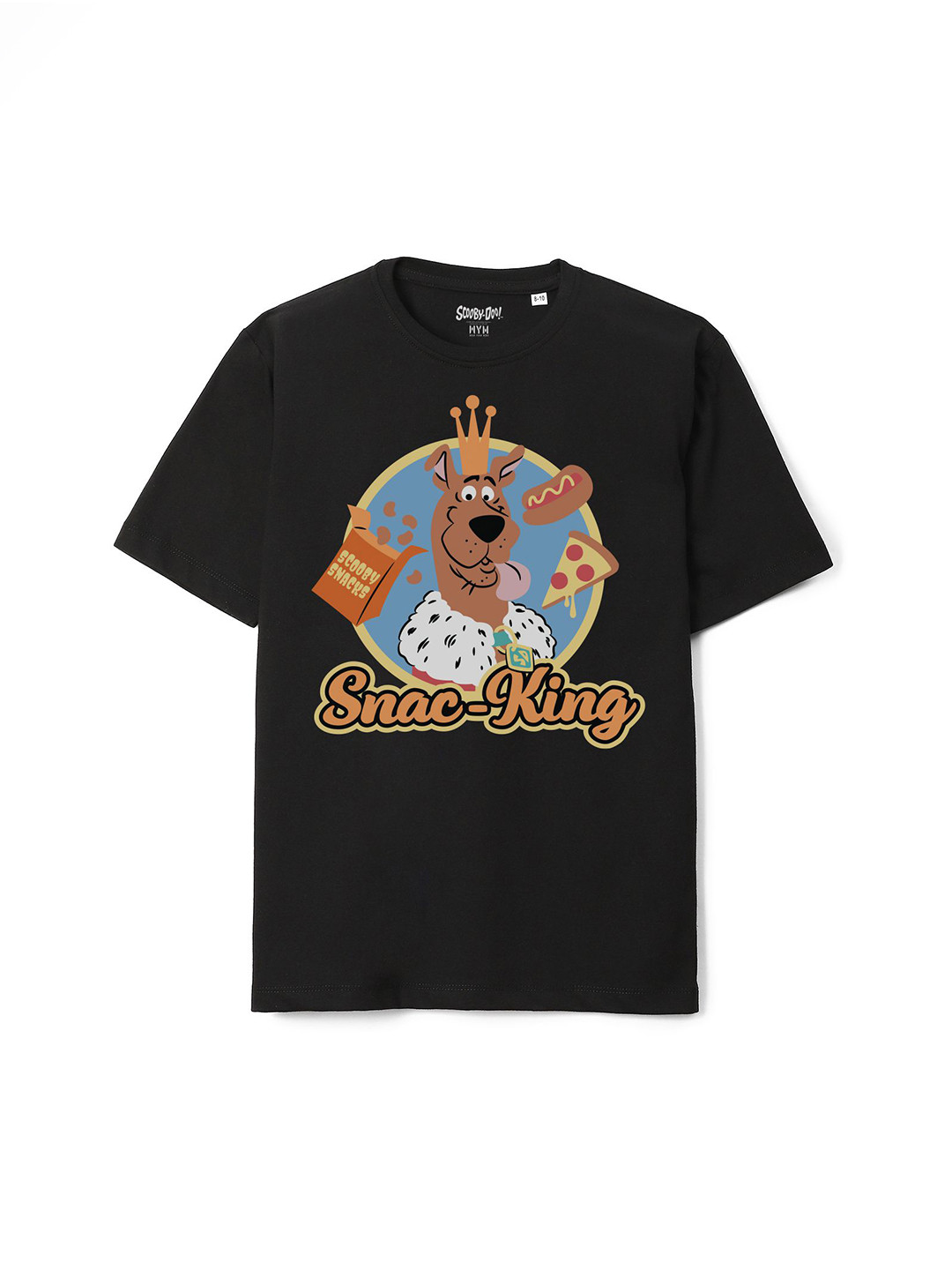 Wear Your Mind Boys Scooby Doo Printed Pure Cotton Loose T-shirt