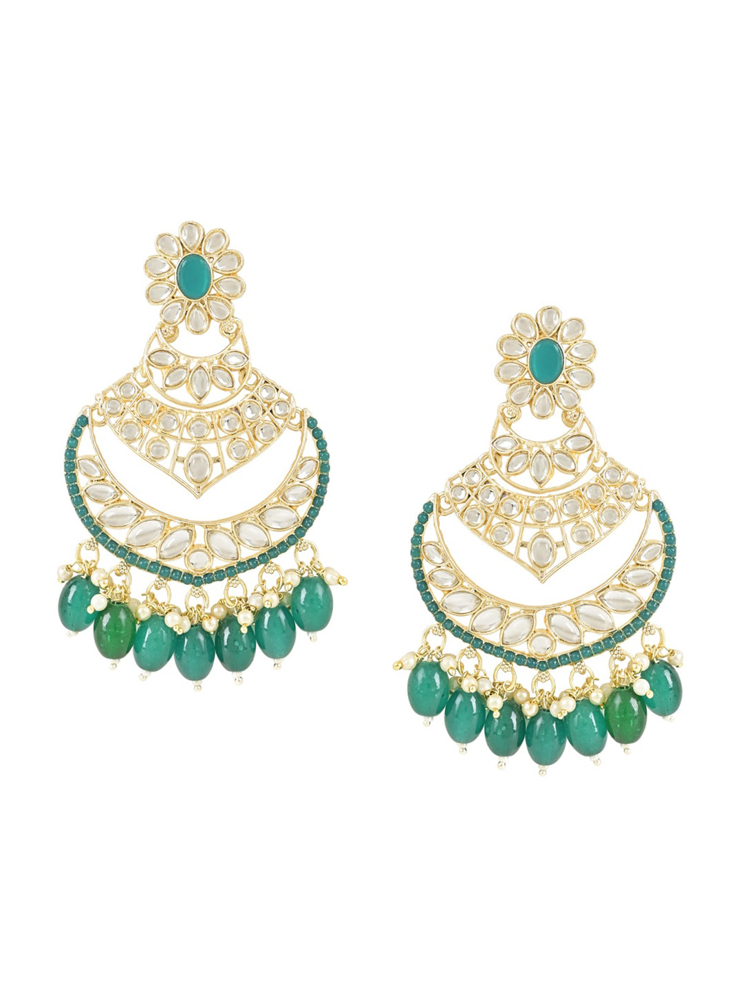 I Jewels Contemporary Drop Earrings