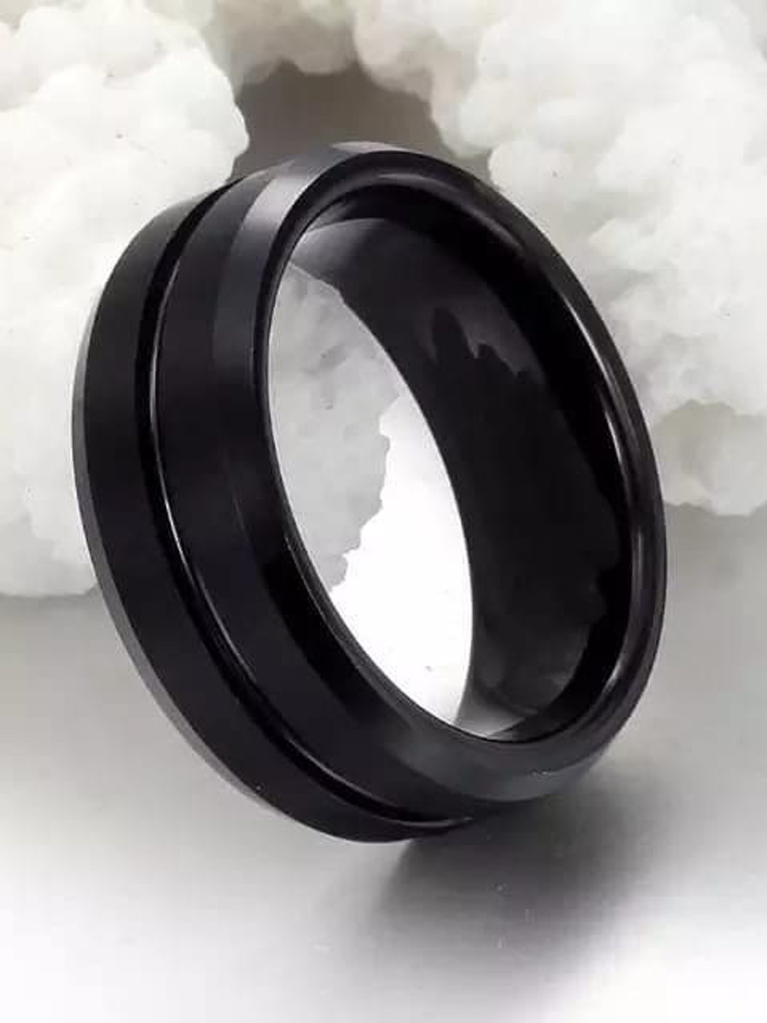 MEENAZ Set of 2 Band Finger Ring