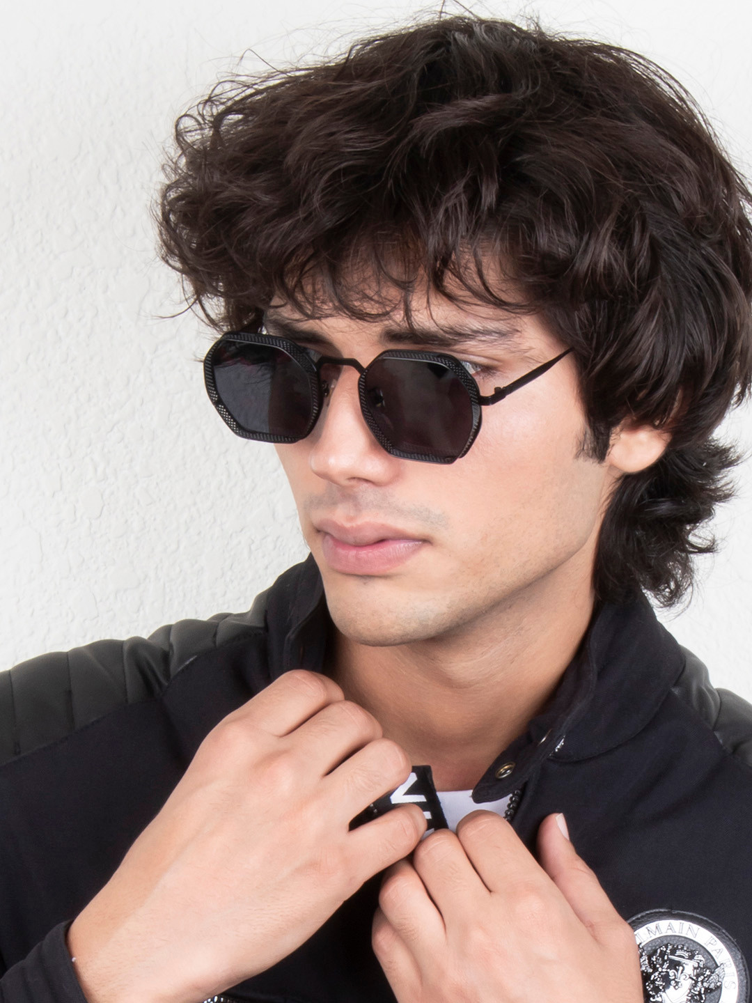 Ted Smith Wayfarer Sunglasses with UV Protected Lens MONSTER_C7