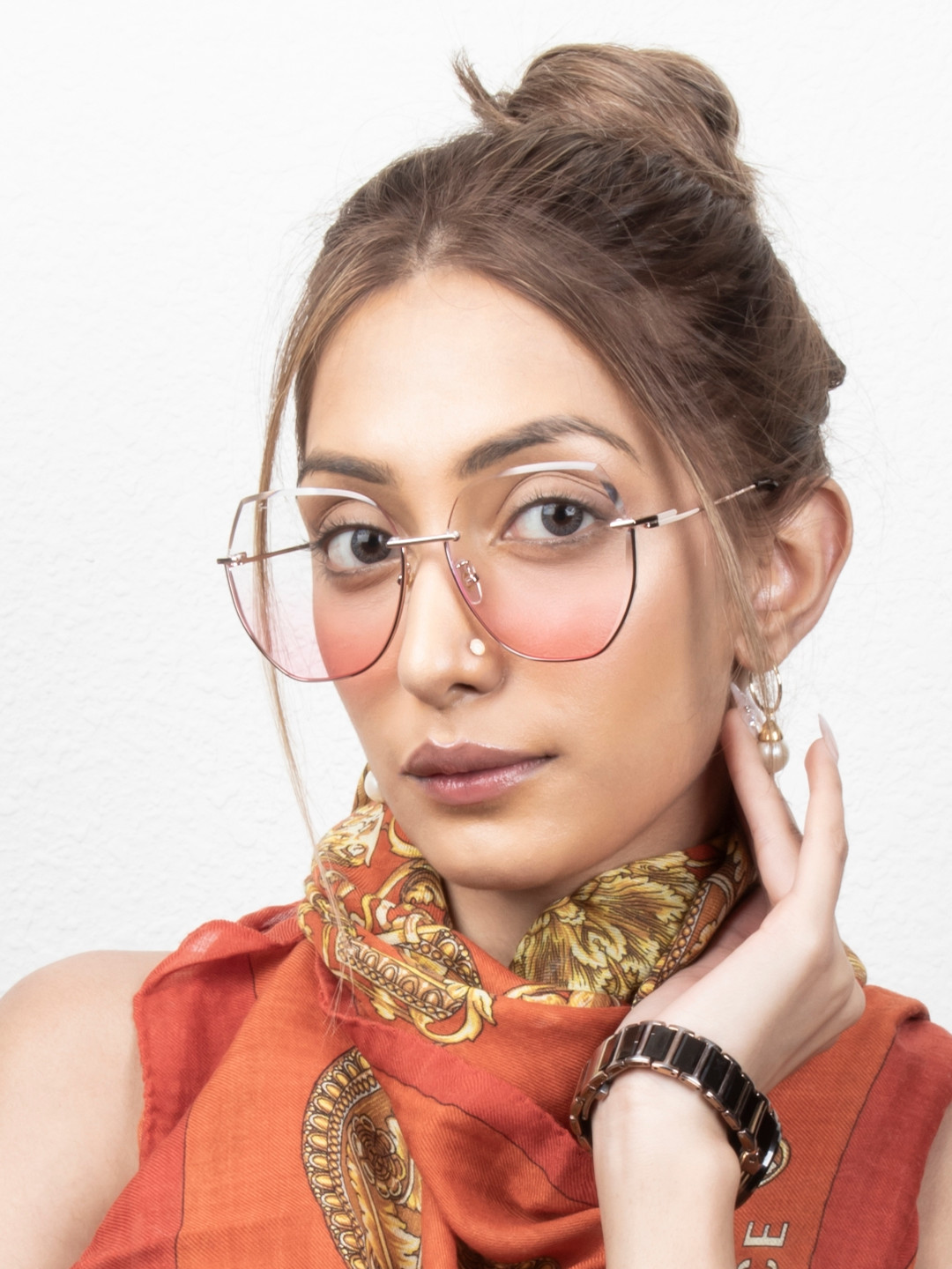 Ted Smith Wayfarer Sunglasses with UV Protected Lens SCANDAL 2_C2