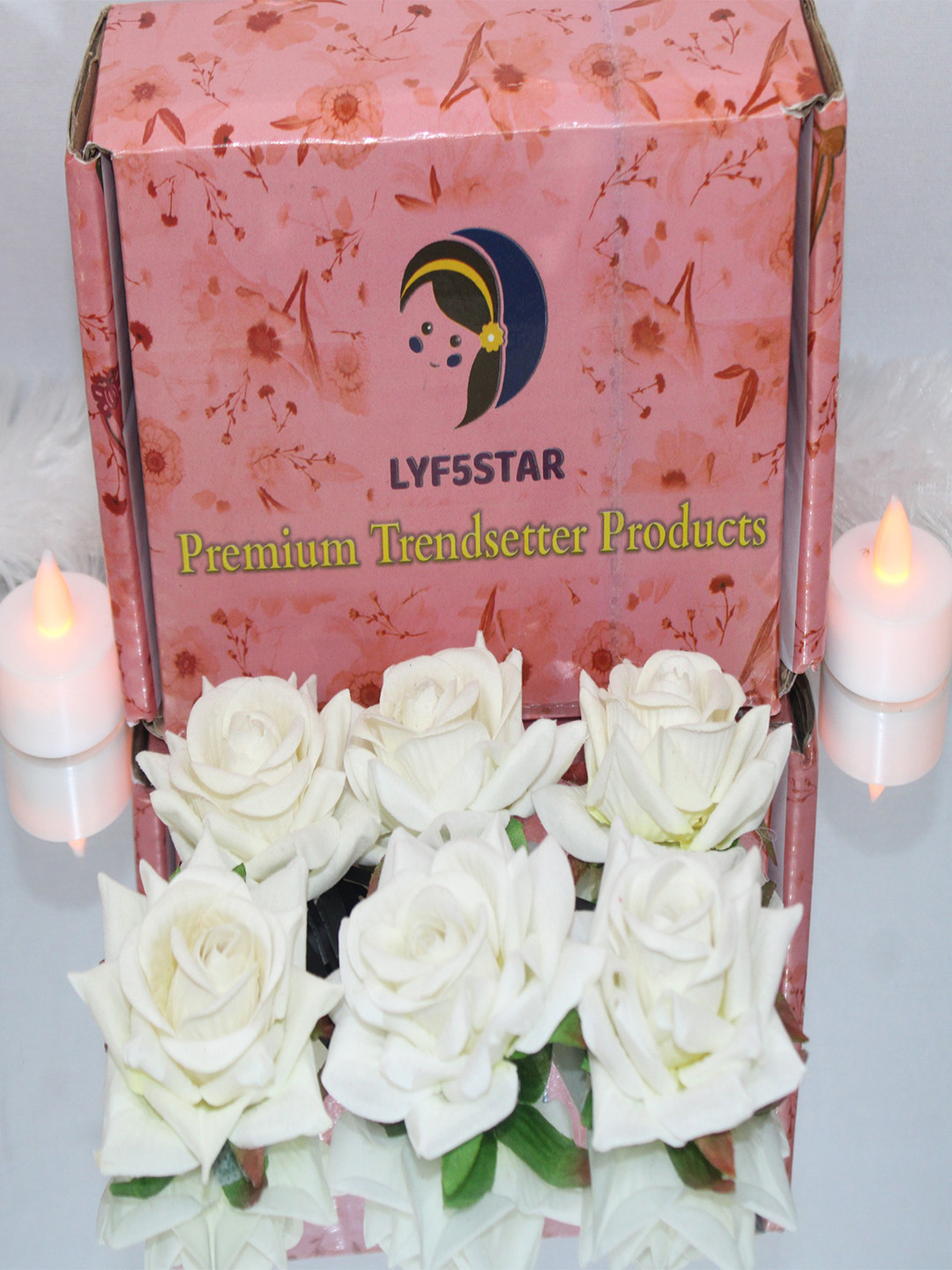 LYF5STAR Set of 6 Tic Tac Small Hair Clips