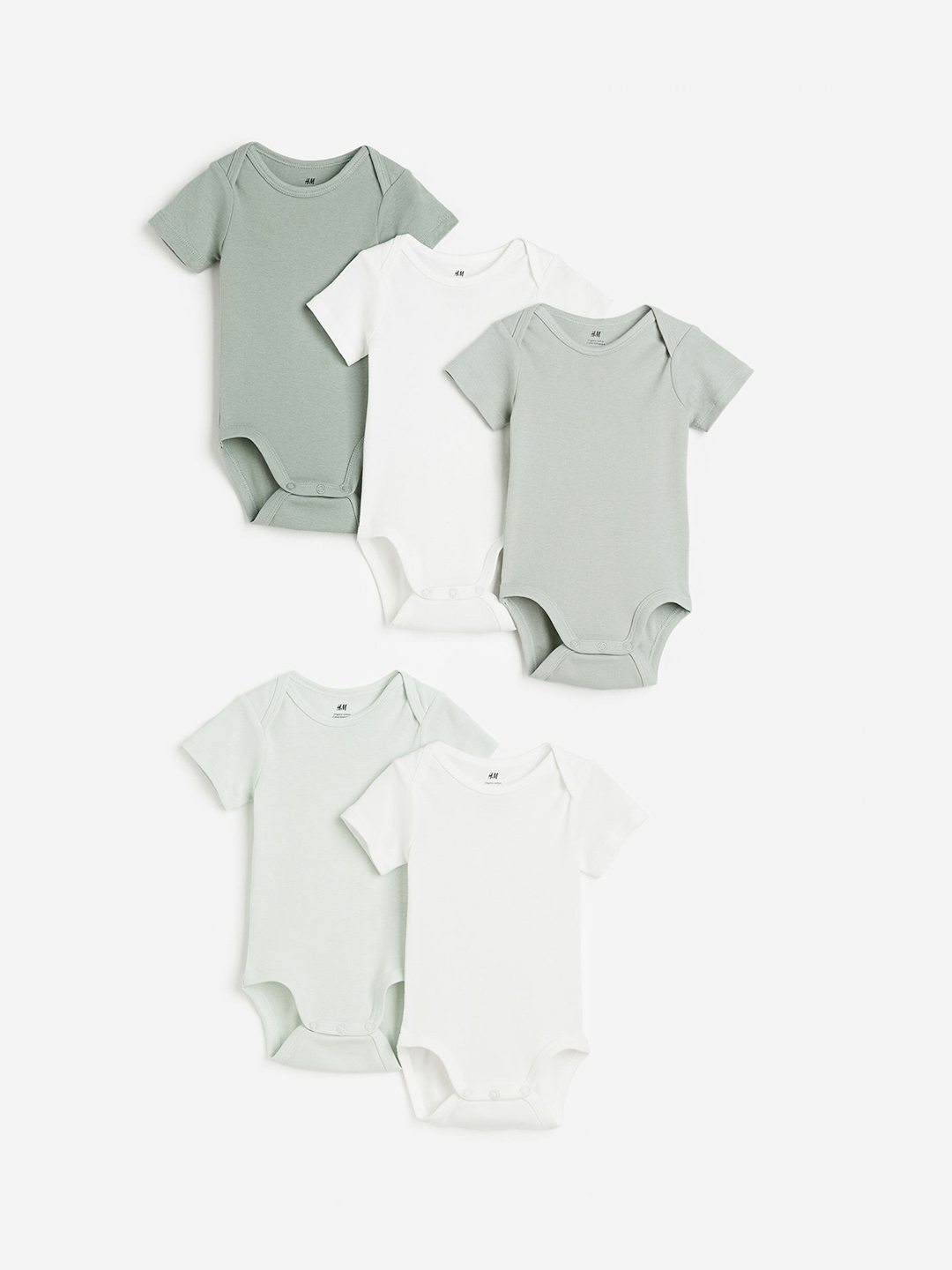 5-pack Cotton Bodysuits