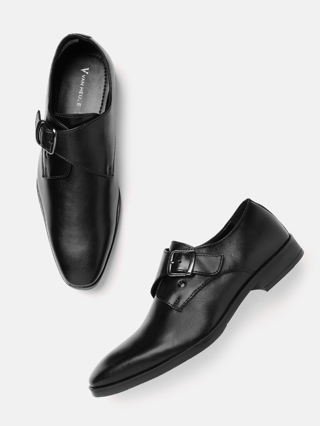 Buy Van Heusen Men Leather Formal Slip On Shoes Formal Shoes for