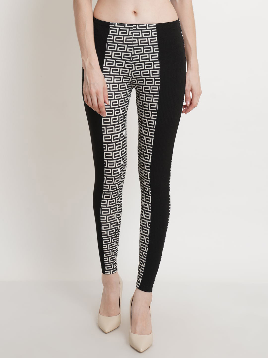 Popwings Women Skinny Fit Printed Jeggings