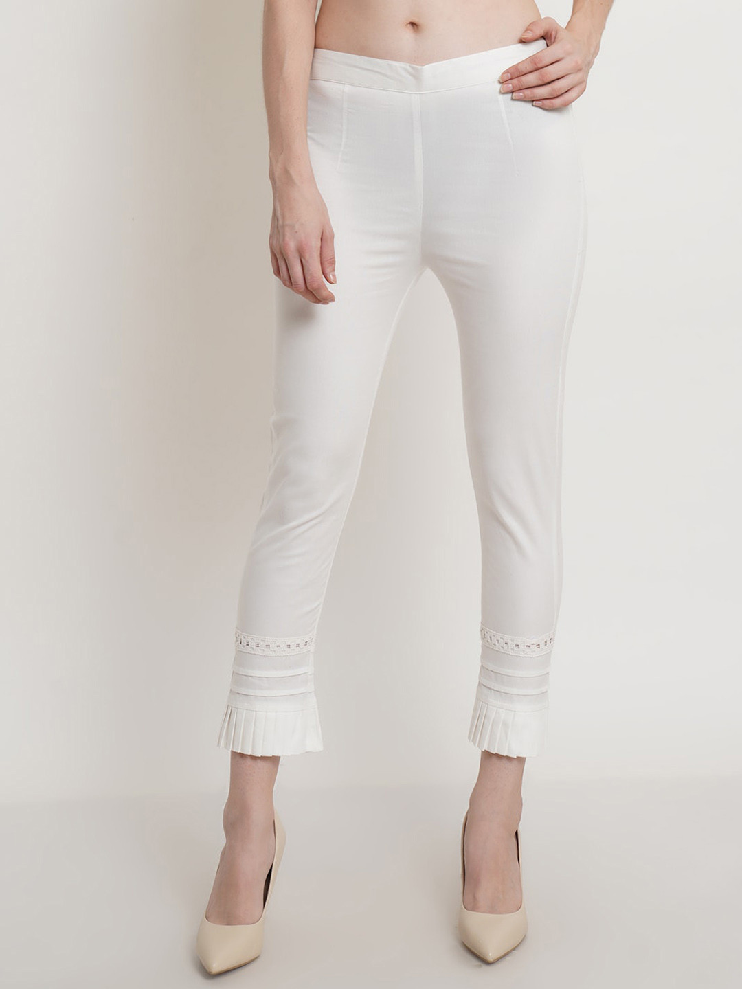 Popwings Women Smart Cigarette Trousers