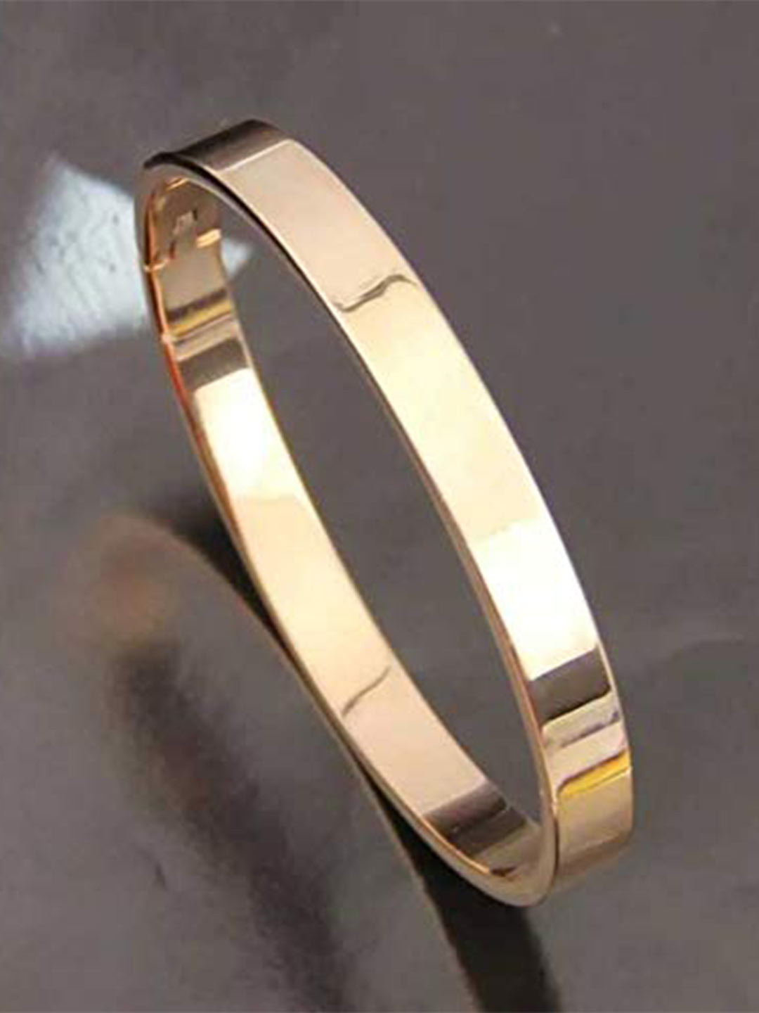 VIEN Gold-Plated Kada Bracelet