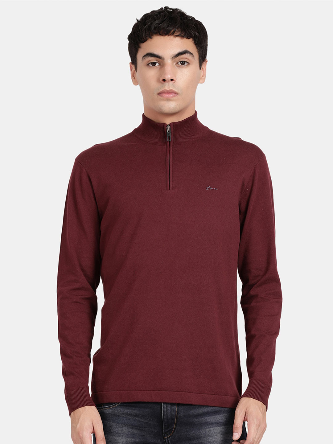 t-base High Neck Long Sleeves T-shirt