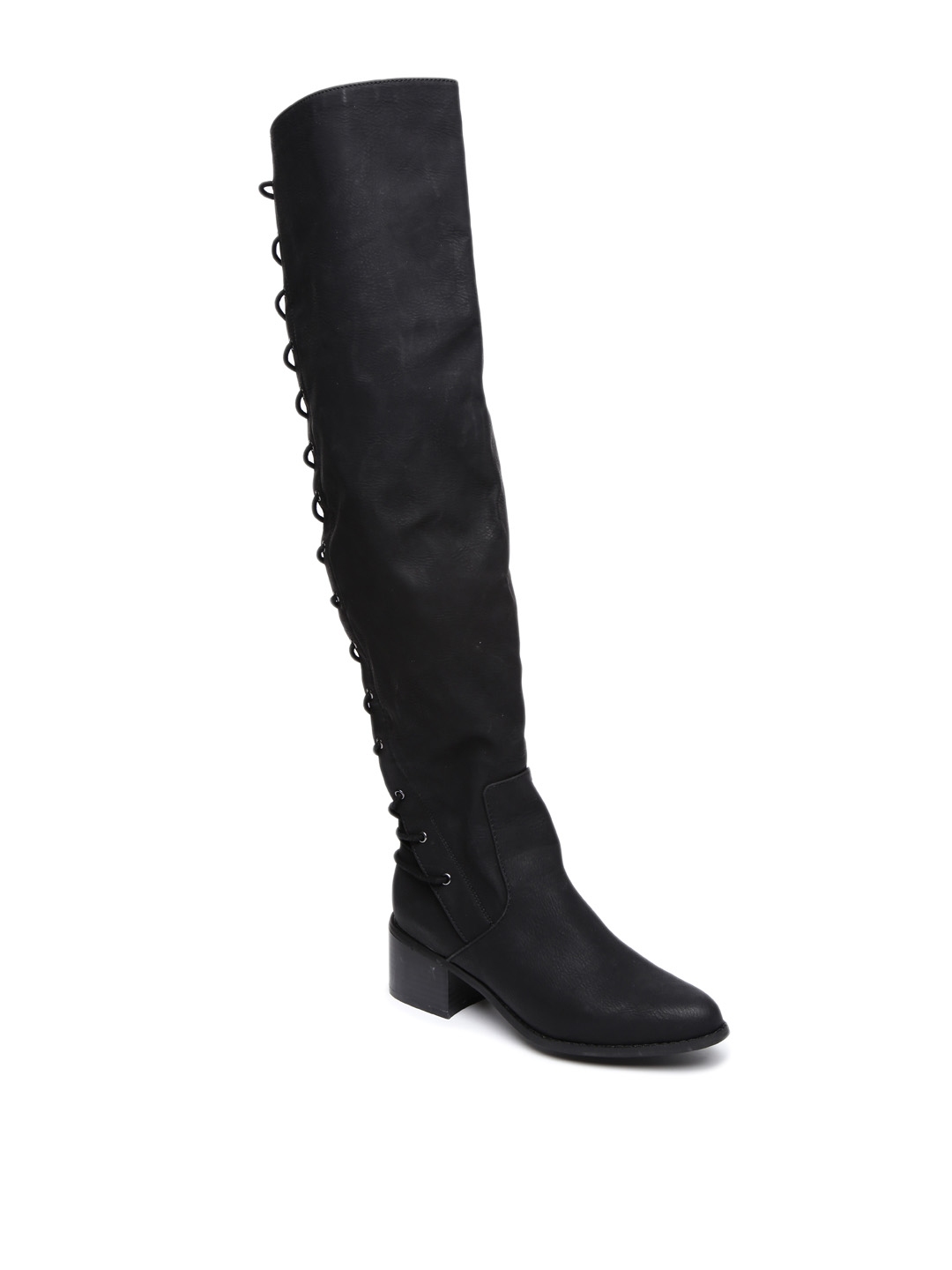 thigh high boots myntra