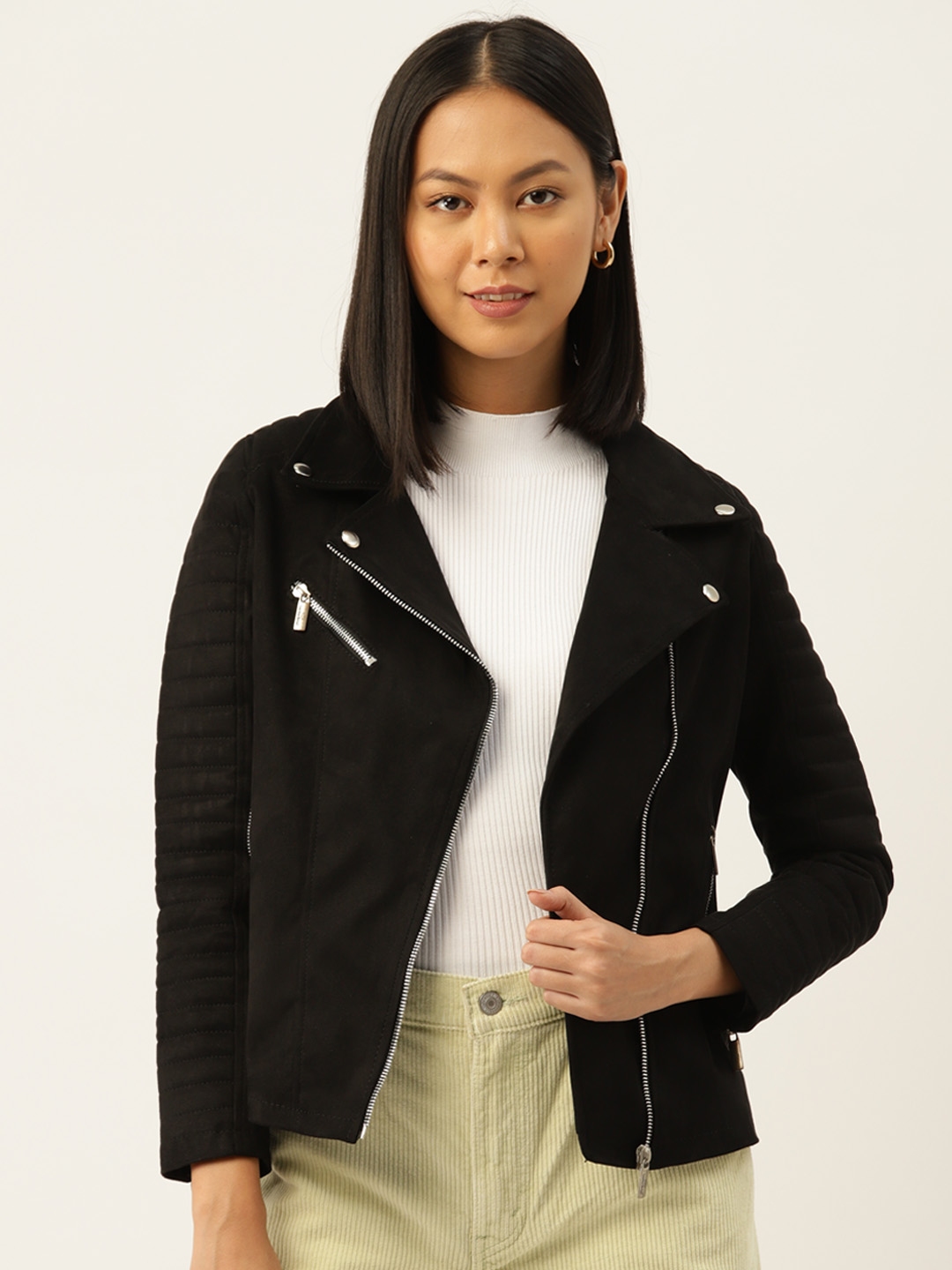 Lightweight suede deals jacket womens