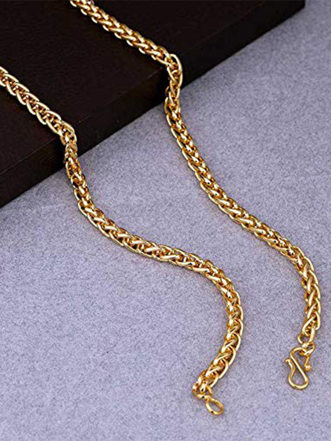 KARISHMA KREATIONS Unisex Gold-Plated Link Chain