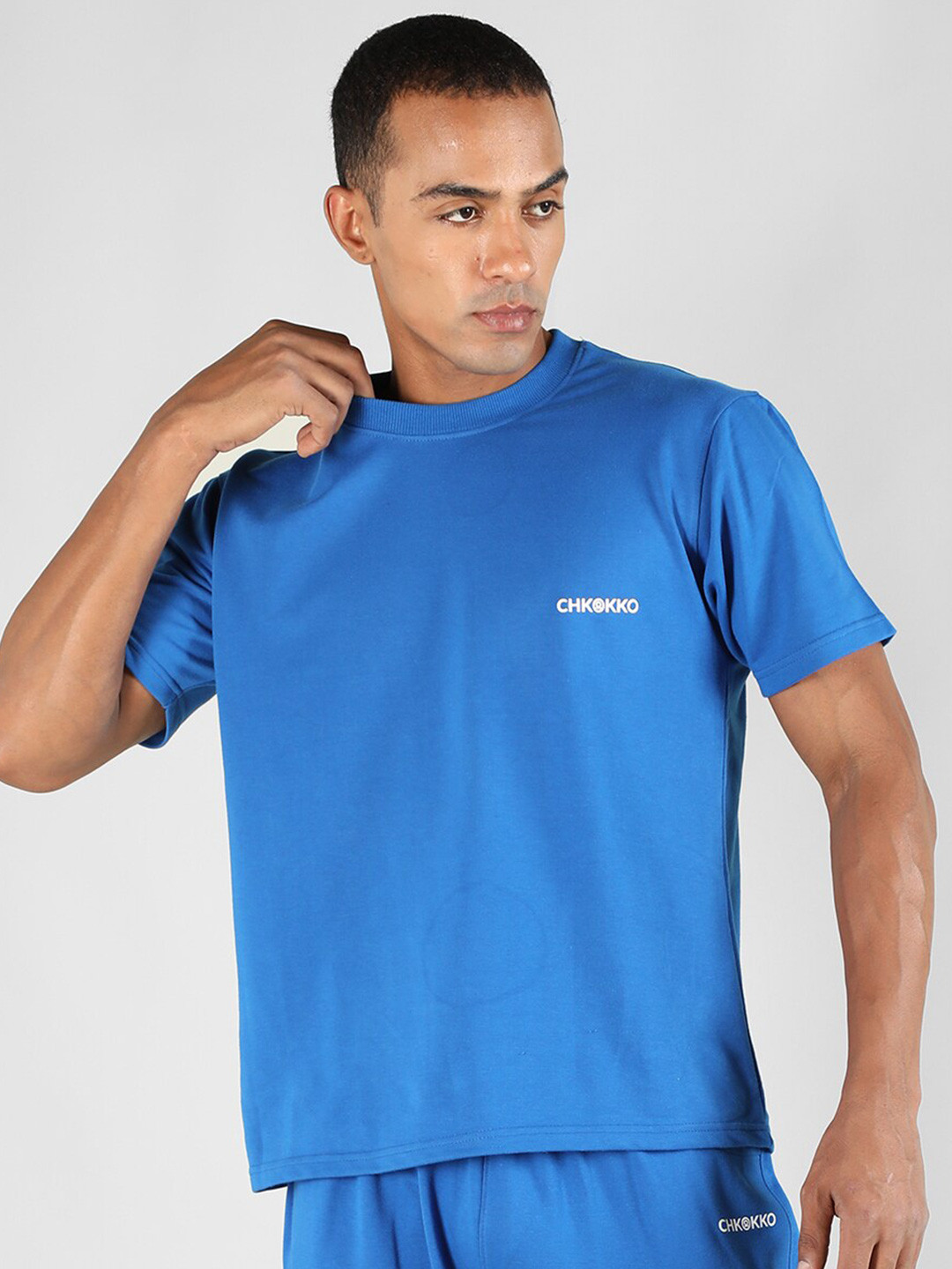 CHKOKKO Relaxed Fit Sports T-shirt