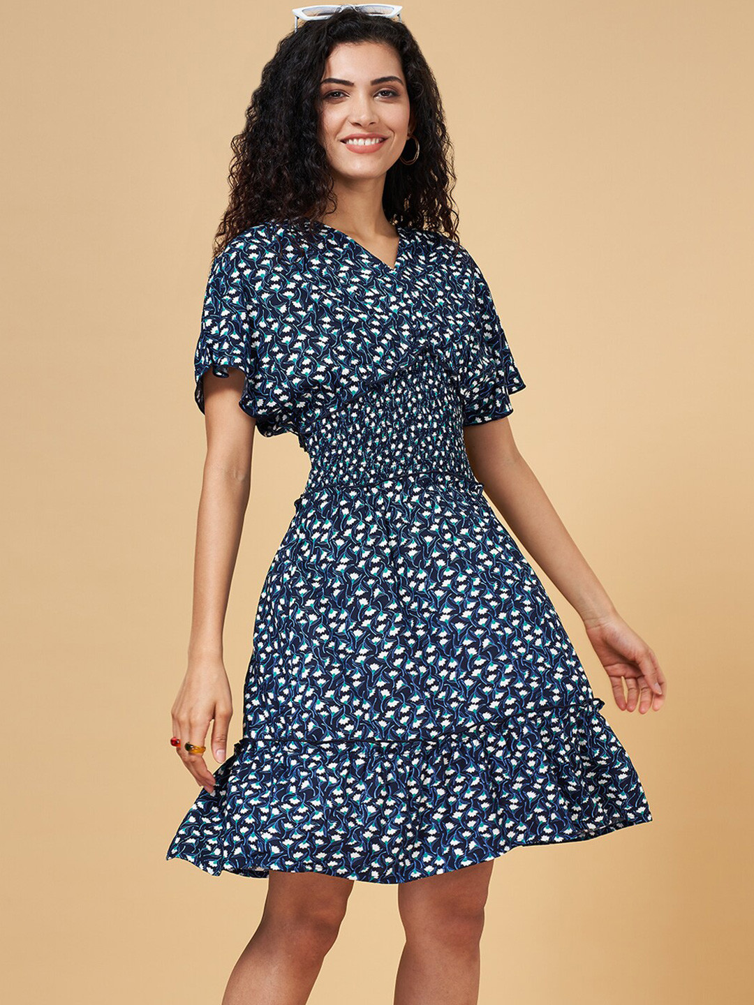 YU by Pantaloons Floral Printed Fit & Flare Dress