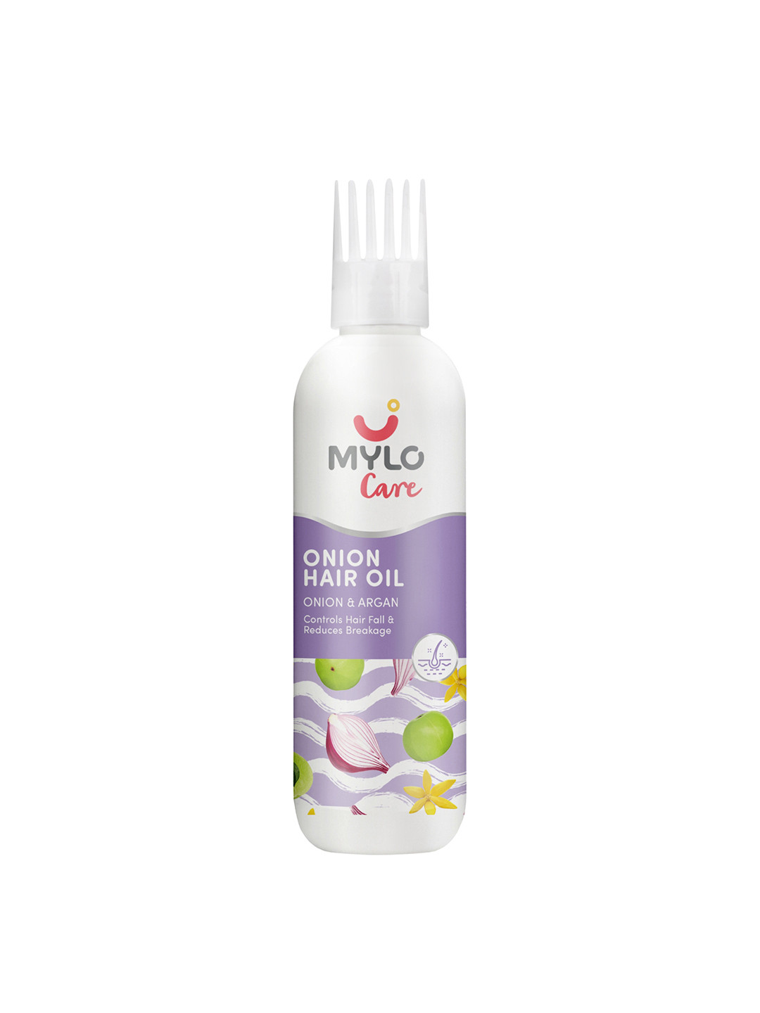 Mylo Anti Hair Fall Onion Hair Oil With Amla & Methi - 200ml