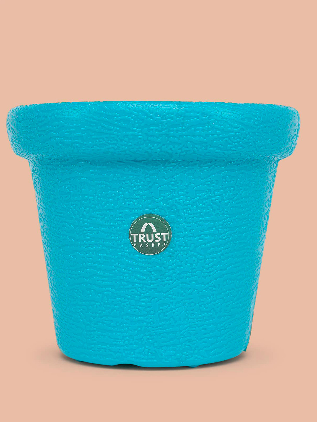TRUSTBASKET Blue Textured Planter