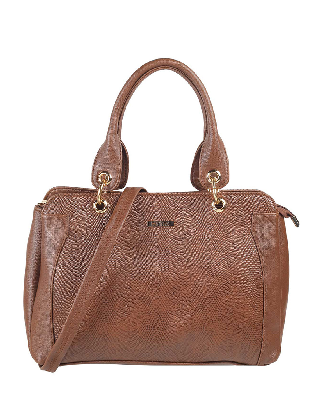 Metro Solid Large Structured Handheld Bag