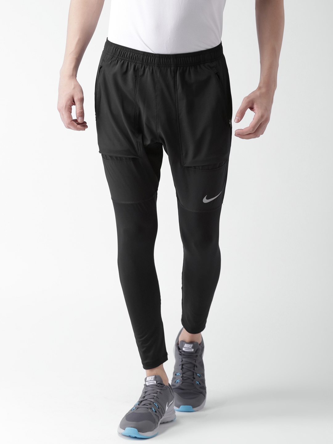 Nike Hybrid Joggers In Tapered Fit In Black 885947-010 | ASOS