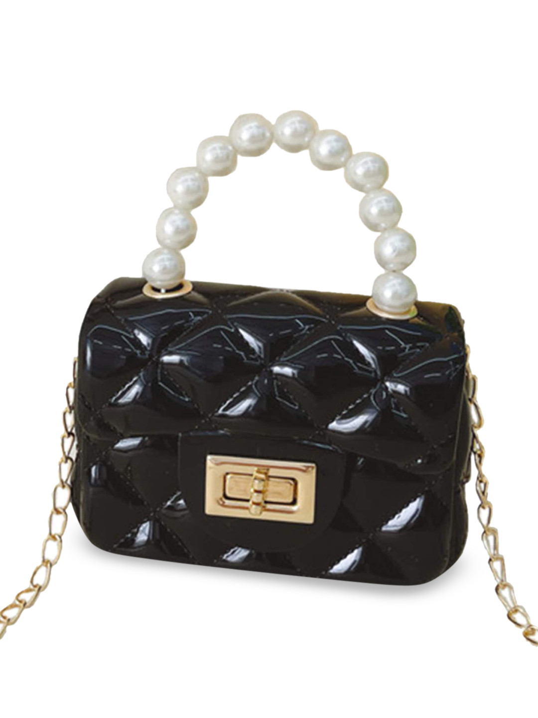 Babymoon Small Quilted Structured Handheld Bag