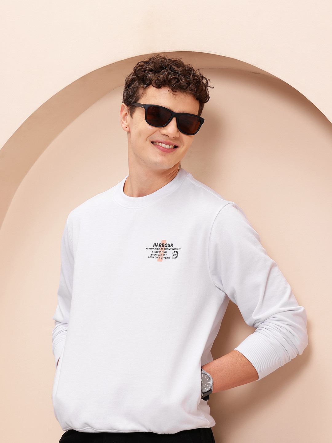 Mast & Harbour Placement Print Sweatshirt