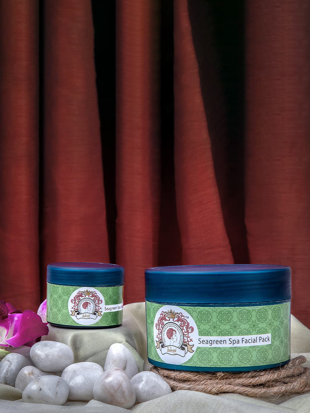 Indrani Cosmetics Seagreen Spa Facial Pack - 50 Gm