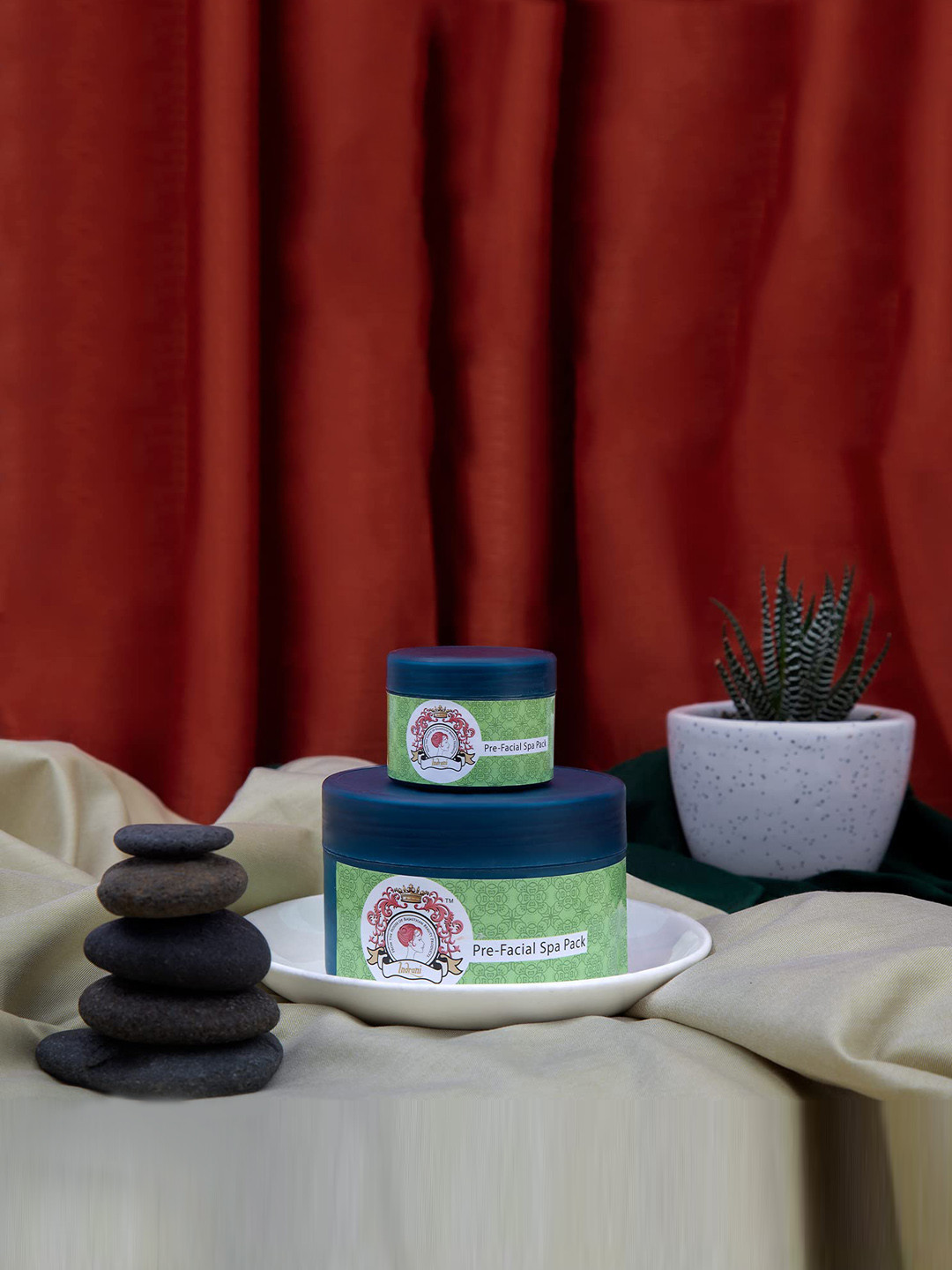 Indrani Cosmetics Skin Whitening Pre Facial Spa Pack - 300gm