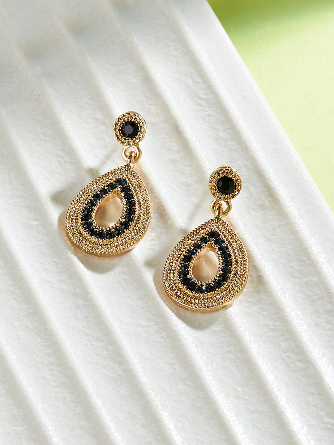 Accessorize Pave Teardrop Earrings