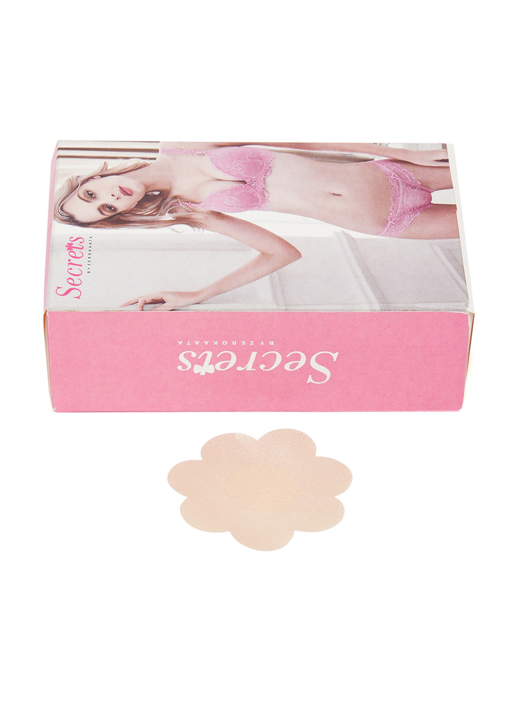 SECRETS BY ZEROKAATA Set Of 60 Assorted Satin Nipple Pasties