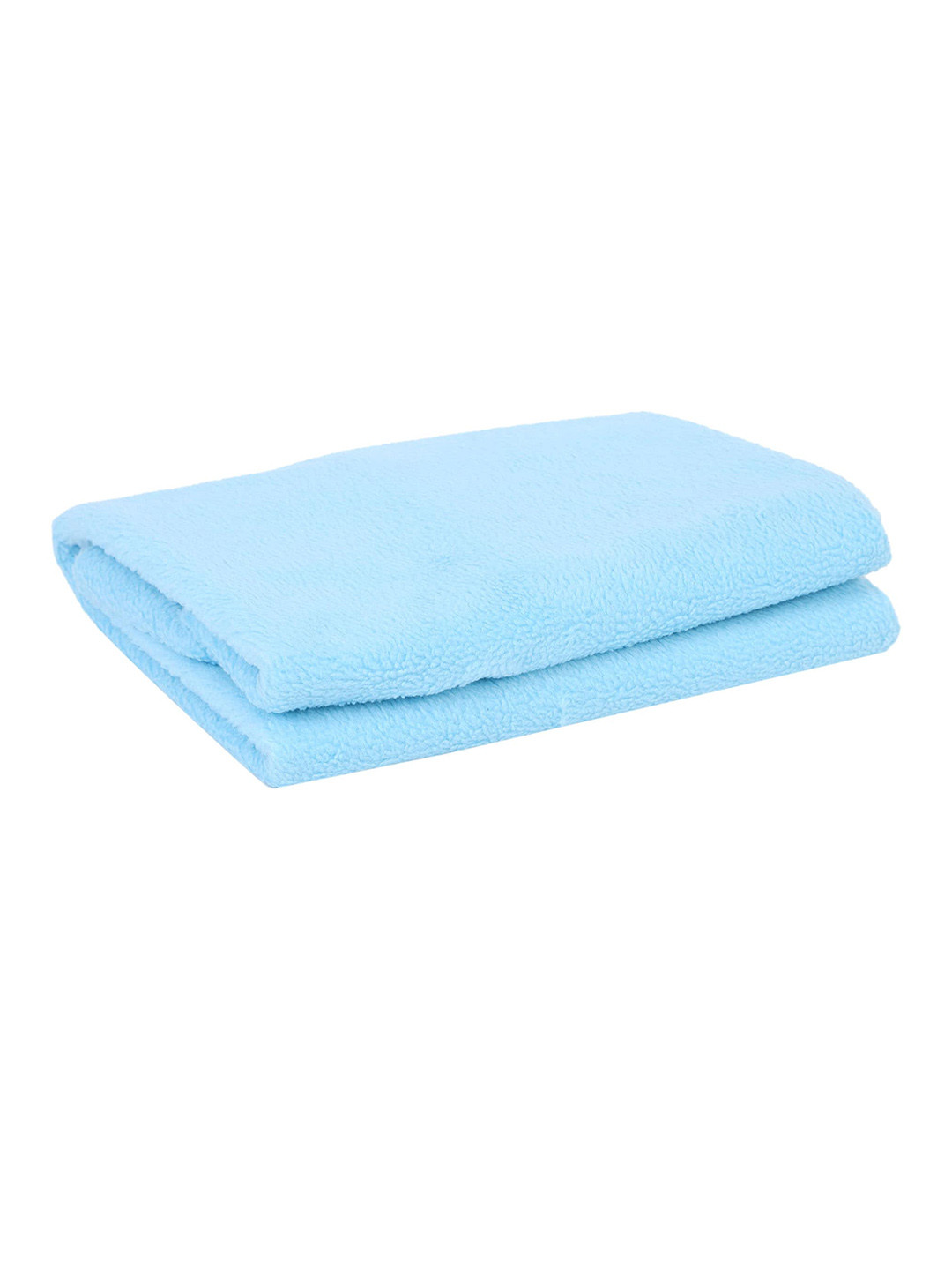 Keviv Kids Blue Cotton Breathable Single Bed Mattress Protector