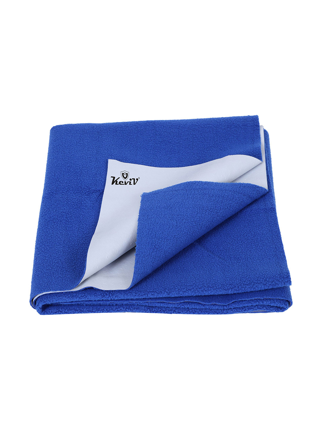 Keviv Kids Blue Cotton Breathable Single Bed Mattress Protector